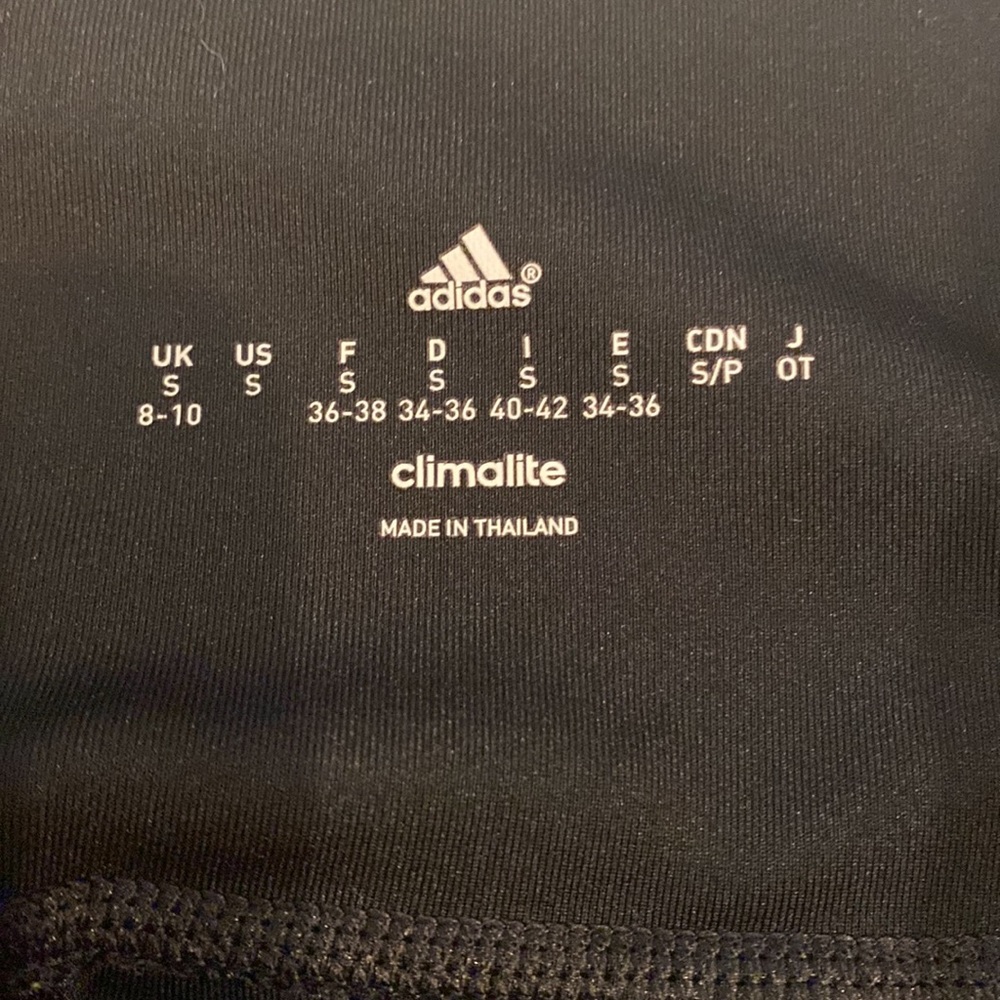 Adidas climalite black leggings - Picture 3 of 4